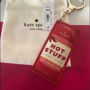 Kate Spade Hot Stuff Keychain